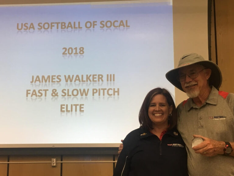 James Walker III USA Softball Elite status Fastpitch/Slowpitch LA